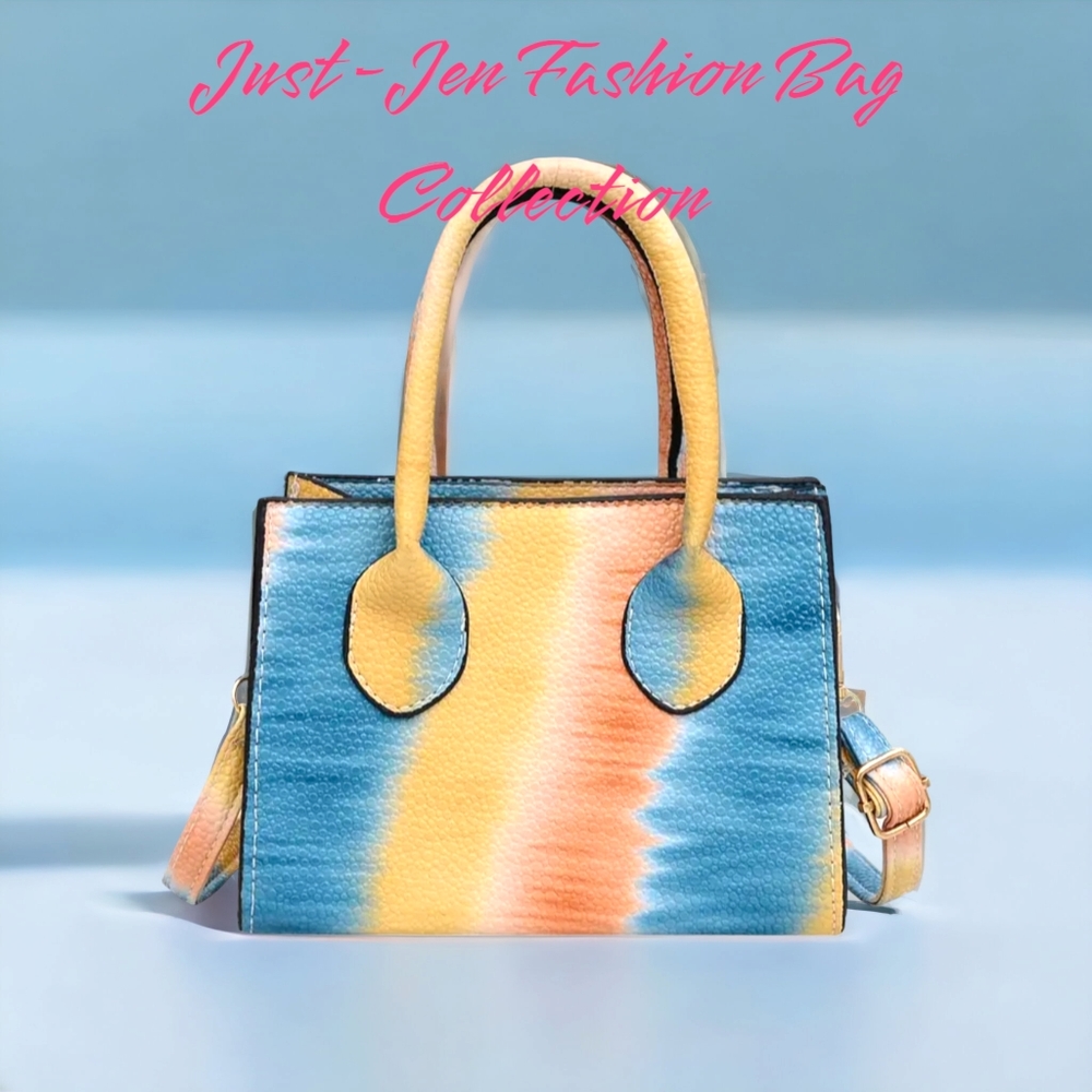 Faux Leather Fashion Crossbody Shoulder Handbag in a Stunning Color Design!! - Picture 11 of 11